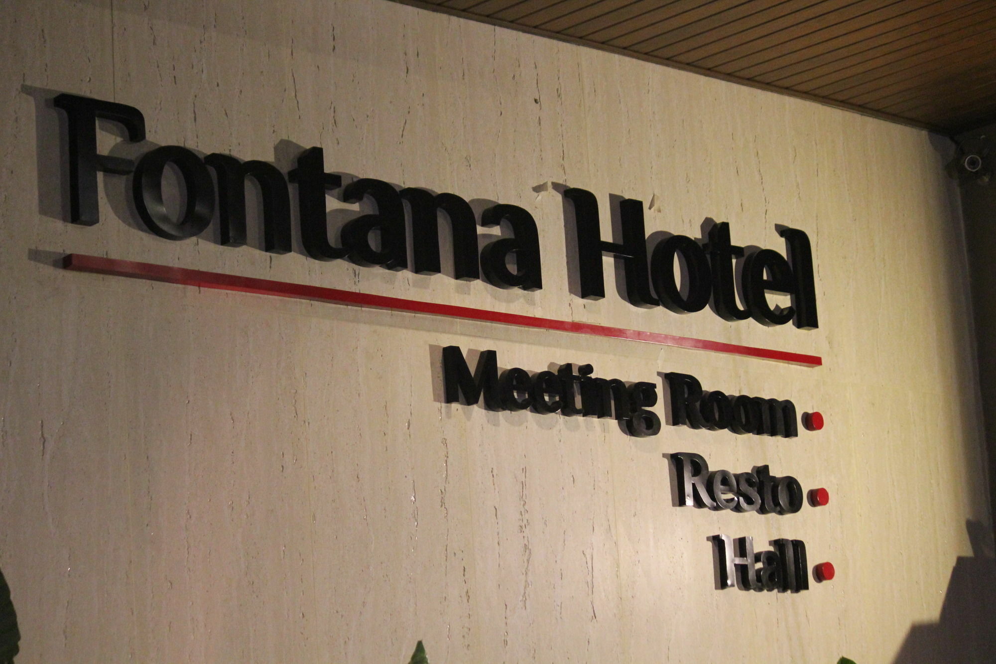 Fontana Hotel Jakarta Exterior foto
